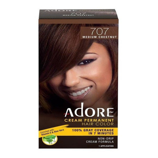 Adore Permanent Hair Color Vibrant Semi-Permanent Dye for All Hair Types & Tones
