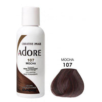 Adore Semi Permanent Hair Dye Colour - Vibrant, Ammonia-Free Colour & Shine for All Hair Types 118ml