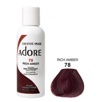 Adore Semi Permanent Hair Dye Colour - Vibrant, Ammonia-Free Colour & Shine for All Hair Types 118ml