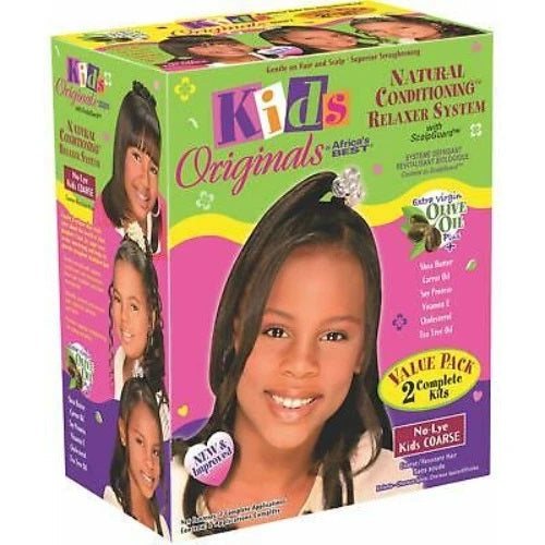 Africa's Best Kids Organics Organic Conditioning Relaxer System Coarse Value Pack 2