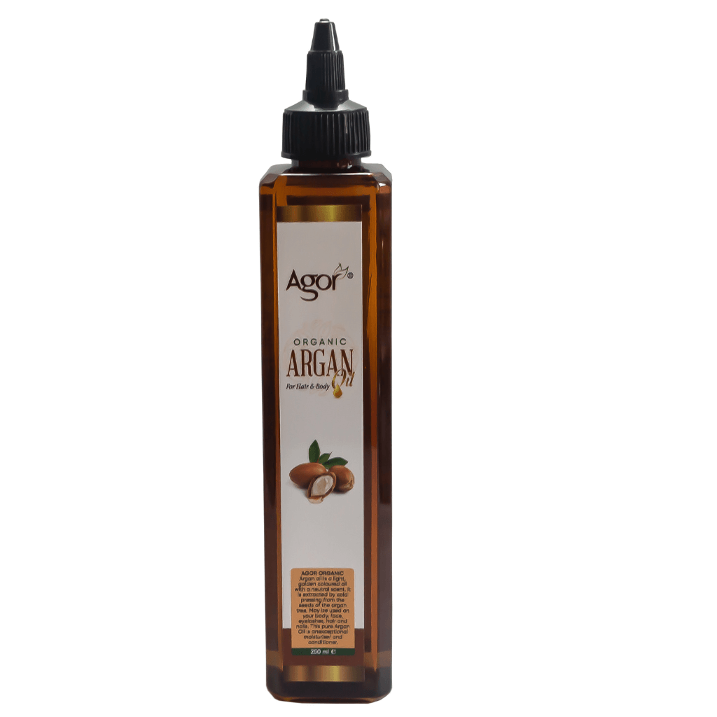 Agor Organic Argan Oil Moisturising Hair & Body Oil 250 ml/8.5 oz