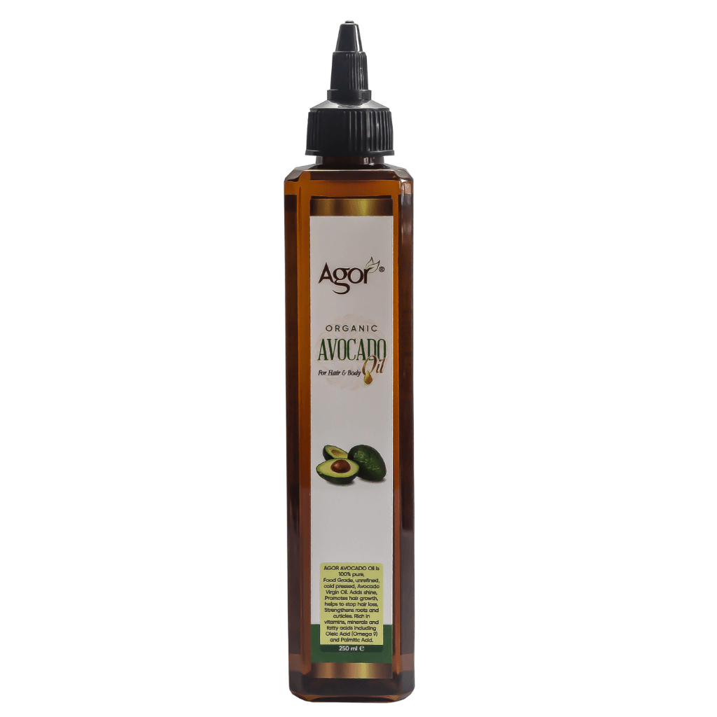 Agor Organic Avocado Oil Softening Hair & Body Oil 250 ml/8.5 oz
