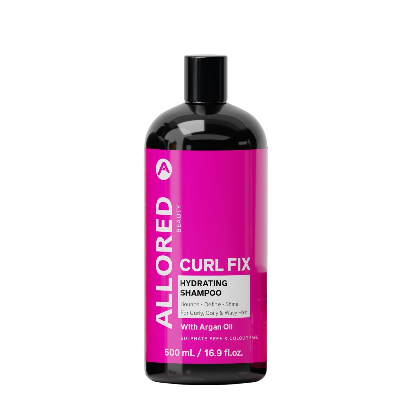Allored Professional Curl Fix Hydrating Shampoo with Argan Oil Gentle Cleansing 500 ml/16.9 oz