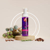 Allored Professional Jamaican Black Castor Oil & Rosemary Foaming Mousse with Lightweight Hold for Curly, Coily & Wavy Hair 200 ml/6.8 oz