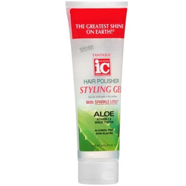 Fantasia IC Hair Polisher Styling Gel Non-Flaking Hold & Brilliant Shine for All Hair Types 247g/8.71 oz