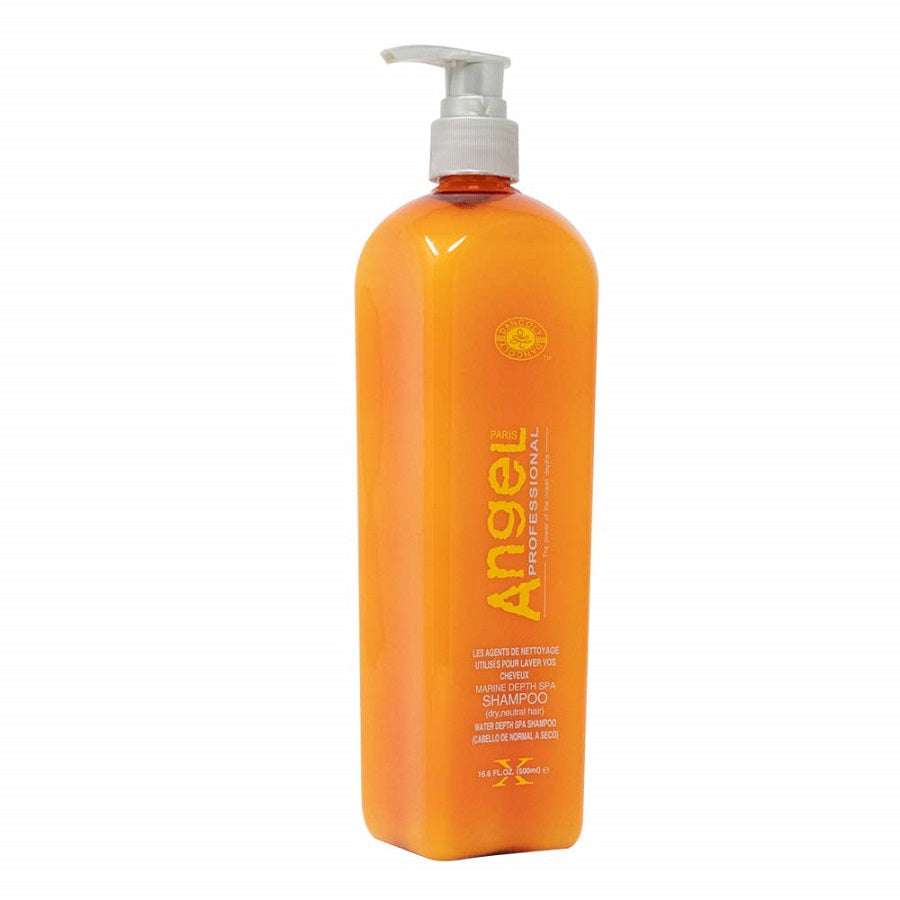 Angel en Provence Marine Depth Spa Shampoo Purifying & Revitalizing for All Hair Types & Scalp 500ml/16.91 oz