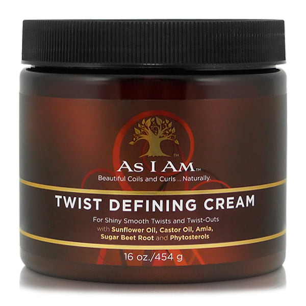 As I Am Twist Defining Cream for Hydrated, Defined Curls & Twists 16 oz