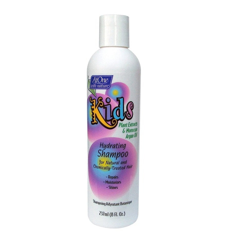 AtOne Kids Hydrating Shampoo 8 oz / 237 ml - For Dry & Damaged Kids' Hair