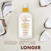 Shea Moisture Coconut Custard Wash N'Go Shampoo 13 oz / 384 ml - For Defined Curls & Natural Hair