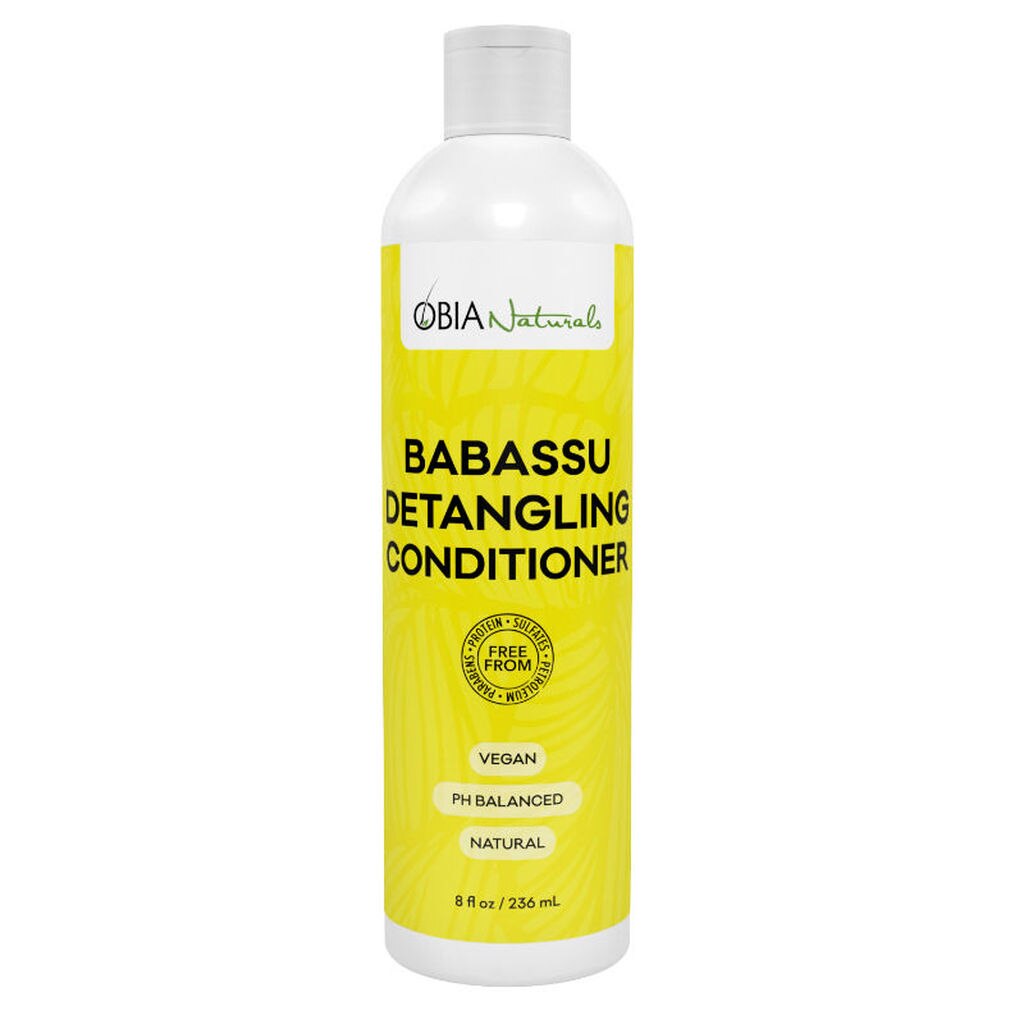 Obia Naturals Babassu Detangling Conditioner: Effortless Detangling & Deep Hydration for Natural & Curly Hair 236ml