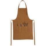 Barburys Mascul Leather Apron: Professional Protection & Style for Barbers & Hairdressers, One Size