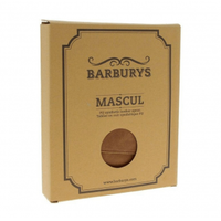 Barburys Mascul Leather Apron: Professional Protection & Style for Barbers & Hairdressers, One Size