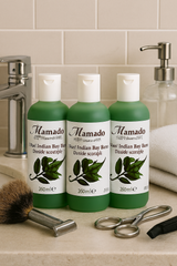 Mamado Original West Indian Double Strength Bay Rum Skin & Scalp Tonic for Revitalising Care 250ml (3 Pack)