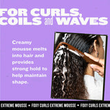 Bed Head Foxy Curls Mousse – Strong Hold for Frizzy & Curly Hair (2-Pack, 8.4 oz)