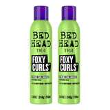 Bed Head Foxy Curls Mousse – Strong Hold for Frizzy & Curly Hair (2-Pack, 8.4 oz)