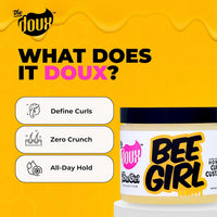 The Doux Bee Girl Honey Curl Custard 454g (2 Pack Deal) For Curls