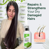 Bellahair Organic Tea Tree Shampoo | Sulfate-Free for Curly, Thinning & Color-Treated Hair