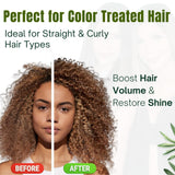 Bellahair Organic Tea Tree Shampoo | Sulfate-Free for Curly, Thinning & Color-Treated Hair