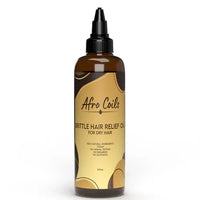 Afro Coils Brittle Hair Relief & Strengthening Oil for Afro, Curly & Coily Hair 100 ml / 3.38 oz