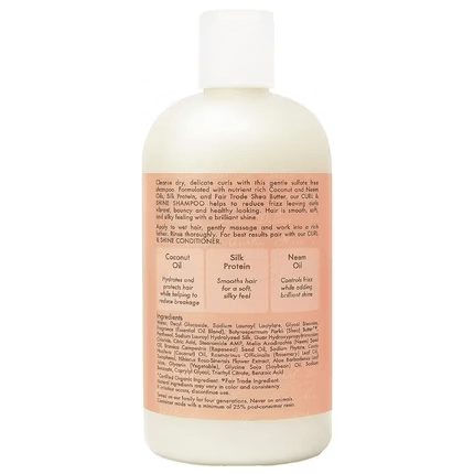 SheaMoisture Coconut & Hibiscus Curl & Shine Shampoo