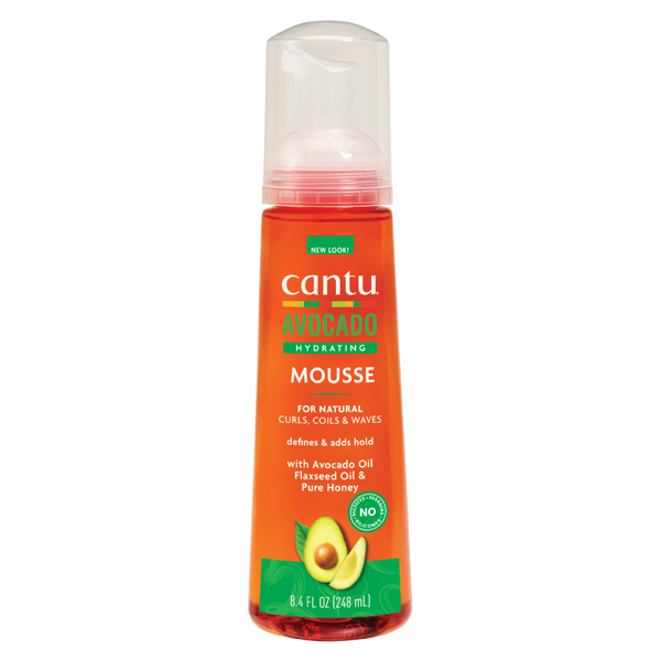Cantu Avocado Mousse 8.5 oz / 248 ml - For Defining Curls & Coils