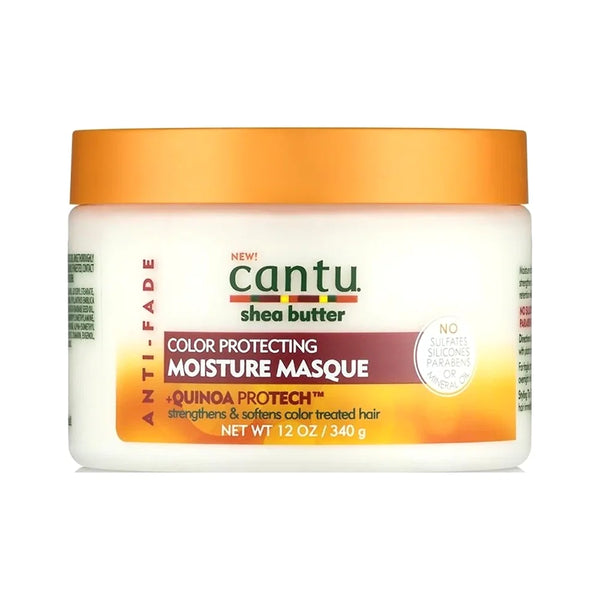 Cantu Color Protecting Moisture Masque 12 oz / 340 gm - For Colour-Treated & Damaged Hair
