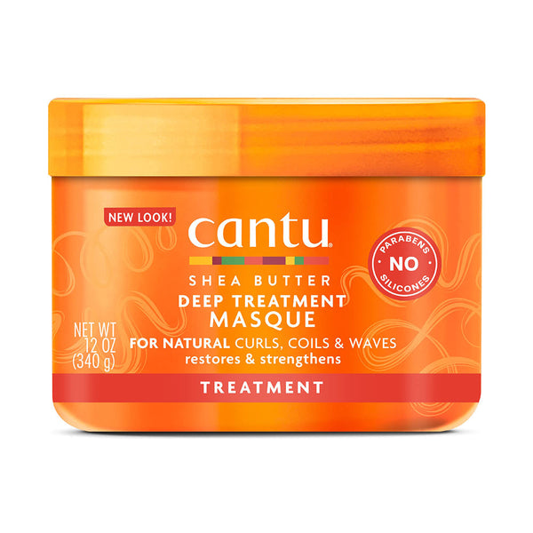 Cantu Deep Treatment Masque 12 oz / 340 gm - Repair & Strengthen Damaged Hair