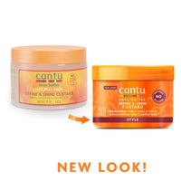 Cantu Define & Shine Custard 12 oz / 340 gm - For Defined, Frizz-Free Curls