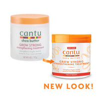Cantu Grow Strong Strengthening Treatment 6 oz / 173 gm - For Fragile, Breakage-Prone Hair