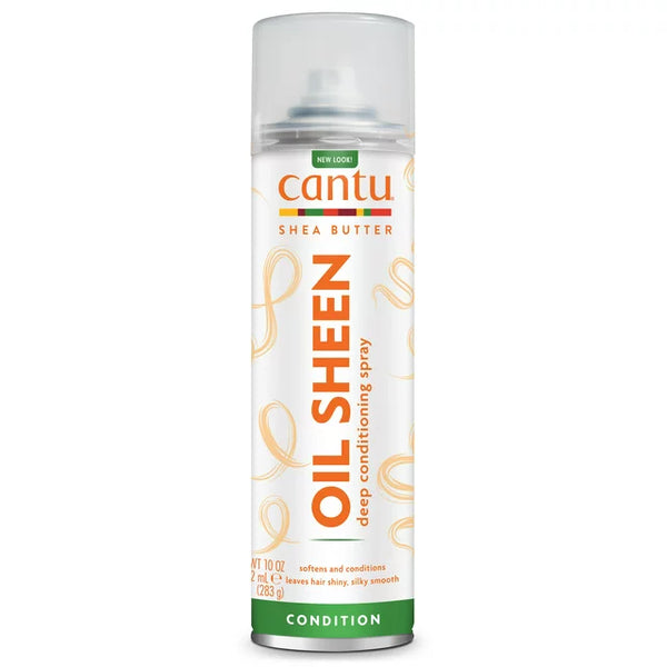 Cantu Oil Sheen Deep Conditioning Spray 10 oz / 283 gm - For Lustrous Shine & Moisturized Hair