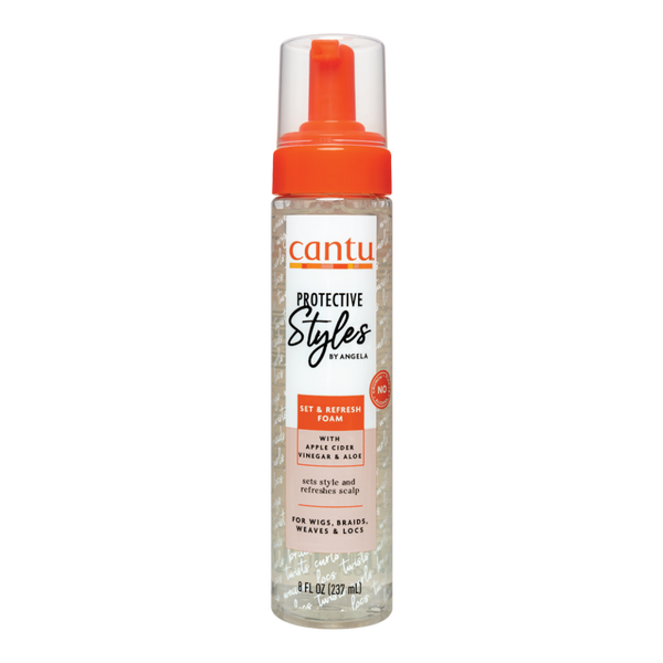 Cantu Protective Styles Set & Refresh Foam for Natural & Textured Hair 237 ml/8.01 oz