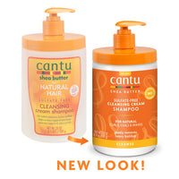 Cantu Sulfate-Free Cleansing Cream Shampoo 25 oz / 709 gm - For Natural Curls & Gentle Cleansing