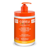 Cantu Sulfate-Free Cleansing Cream Shampoo 25 oz / 709 gm - For Natural Curls & Gentle Cleansing