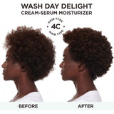 Carol's Daughter Wash Day Delight Cream Serum Moisturizer for Curly Hair – Anti-Frizz, Aloe & Glycerin, 6.8 fl oz