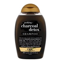 OGX Purifying+ Charcoal Detox Shampoo Deep Cleansing & Scalp Detox for Oily Hair & Scalp 385 ml/13.02 oz
