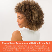 CIBU Curl + Coil Shampoo 1L - Gentle, Sulfate-Free Curl Care for Defined, Frizz-Free Hair