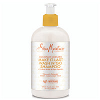 Shea Moisture Coconut Custard Wash N'Go Shampoo 13 oz / 384 ml - For Defined Curls & Natural Hair