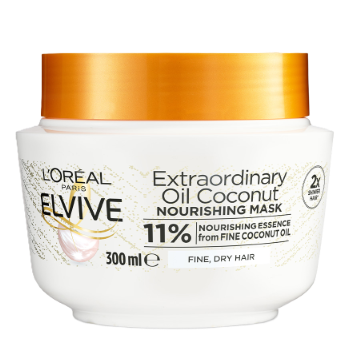 L'Oréal Elvive Extraordinary Oil Coco Multi-Use Mask Intensely Nourishing & Softening for Normal to Dry Hair