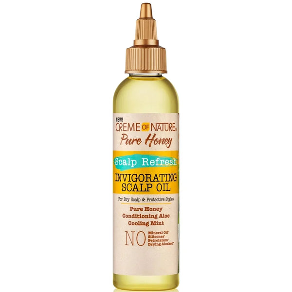 Creme Of Nature Scalp Refresh Invigorating Scalp Oil 4 oz / 118 ml - For Invigorated Scalp & Hair Health