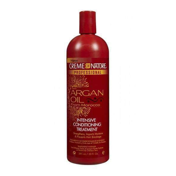 Creme Of Nature Argan Oil Intensive Conditioning Treatment 20 oz / 591 ml - For Deep Hydration & Breakage Protection