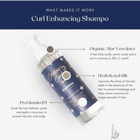 Cristina's Curls Kids Curl Shampoo & Conditioner Set – Hydrate & Detangle