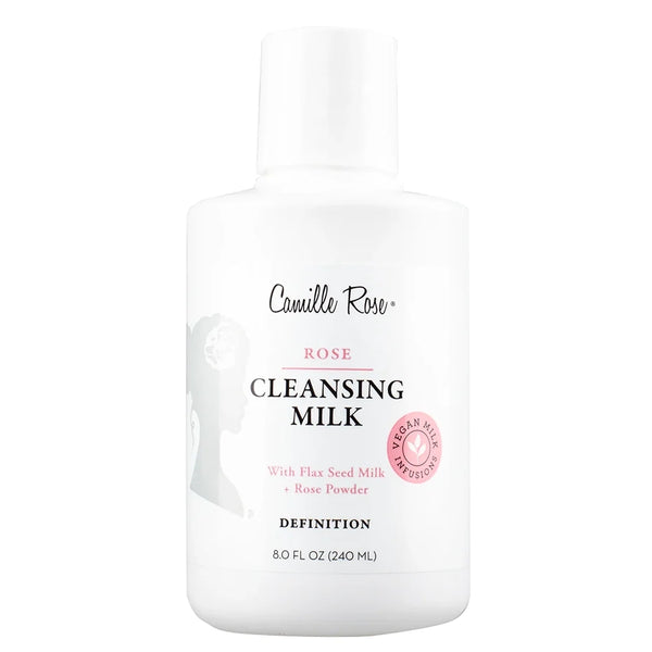 Camille Rose Cleansing Milk Rose: Gentle Hydration for Dry & Damaged Hair 8 oz
