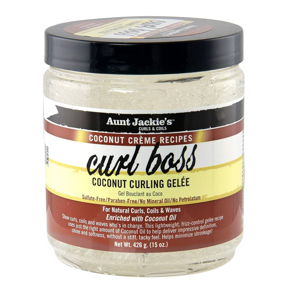 Aunt Jackie's Curl Boss Coconut Curling Gelée 15oz