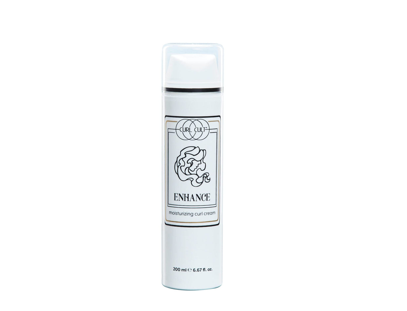 Curl Cult ENHANCE Moisturizing Curl Cream – Lightweight Hydration for Defined Curls