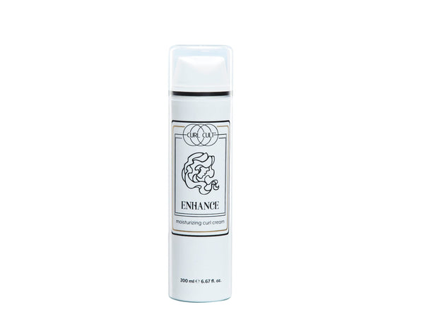 Curl Cult ENHANCE Moisturizing Curl Cream – Lightweight Hydration for Defined Curls