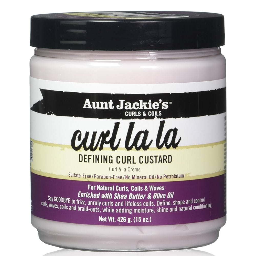 Aunt Jackies Curl La La Defining Curl Custard 15oz