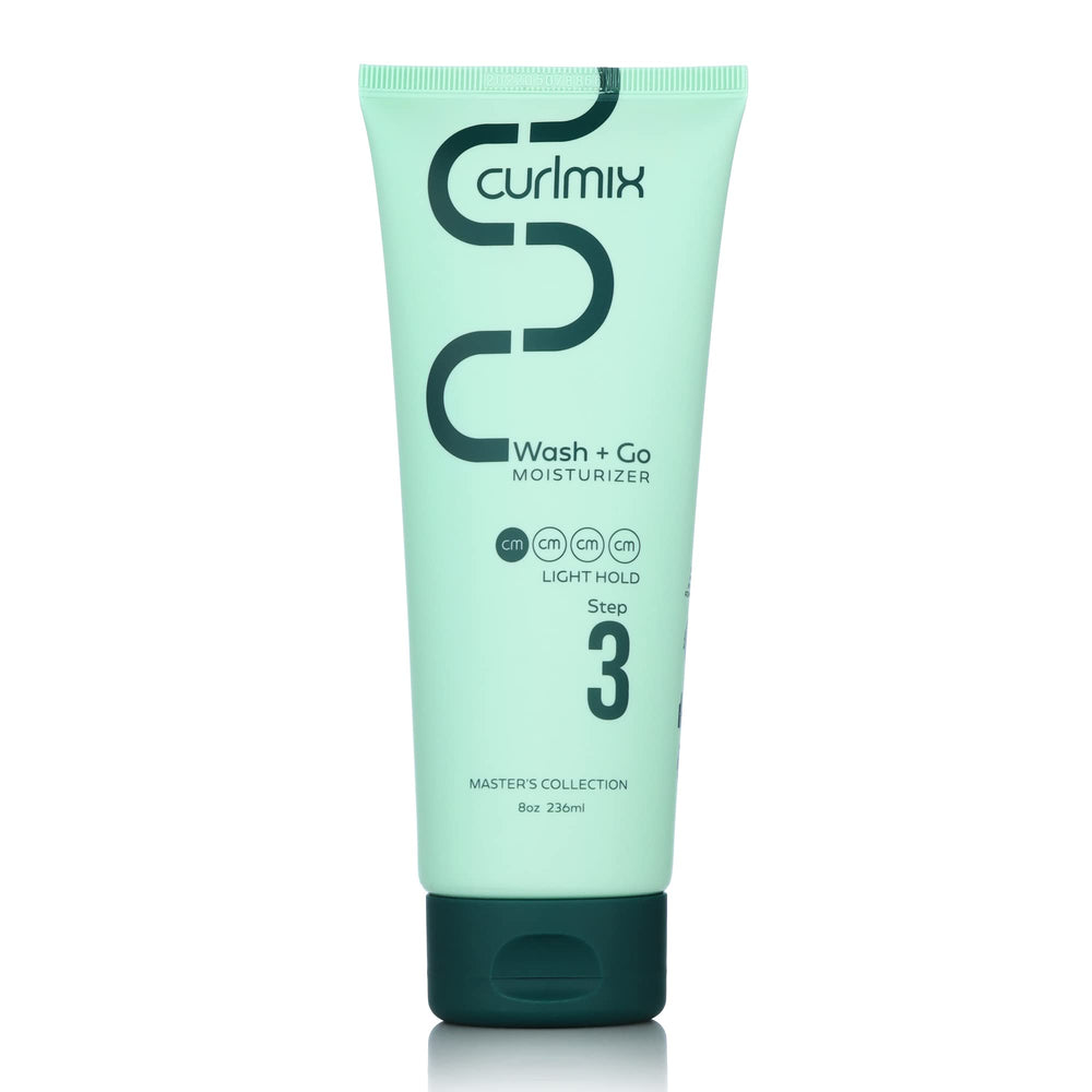 CurlMix Wash + Go Moisturizer – Light Hold with Jojoba Oil for Fine Curls