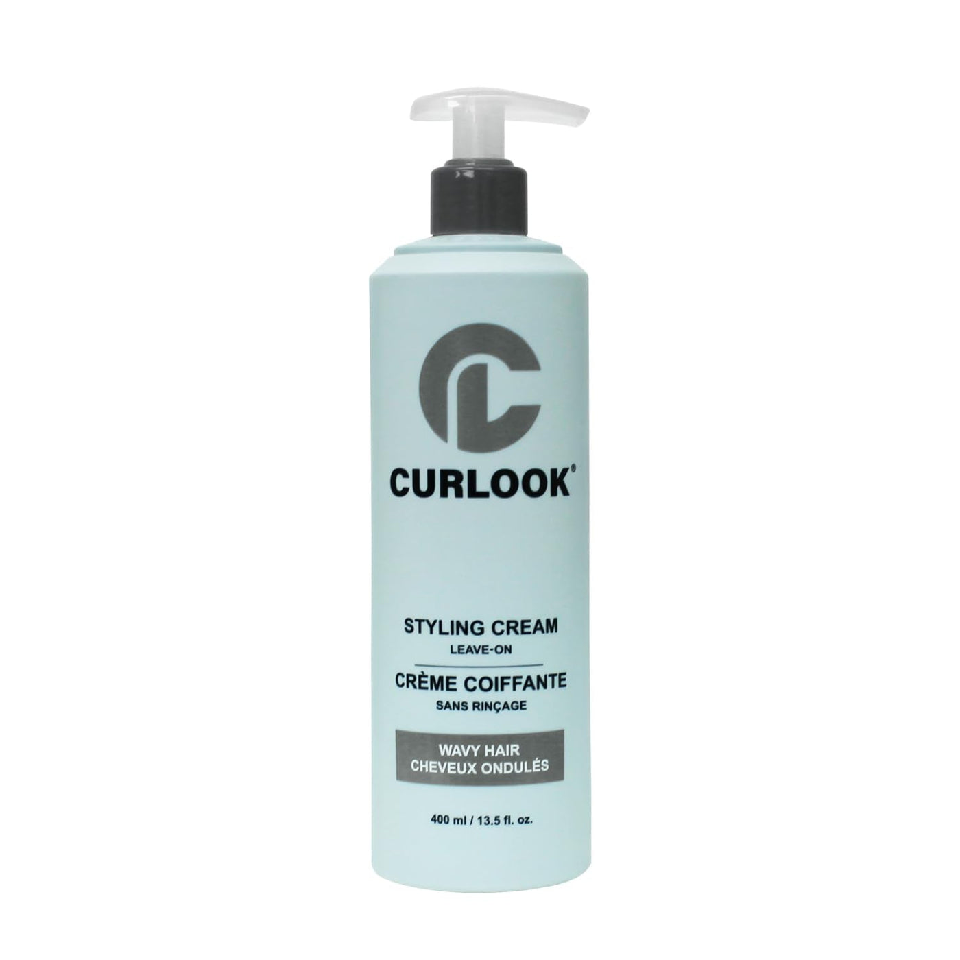 CURLOOK Wavy Hair Styling Cream | Silicone-Free 400ml for Soft, Defined Waves