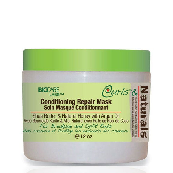 Biocare Curls Conditioning Repair Mask for Intense Hydration & Repair for Curly & Natural Hair 340g/11.99 oz