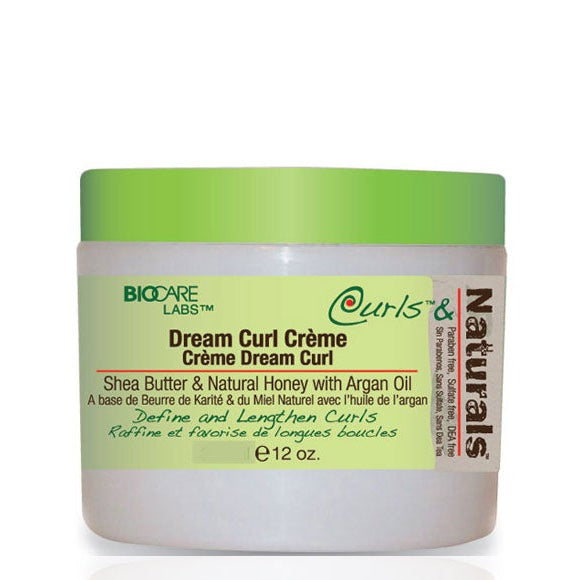 Biocare Curls And Naturals Dream Curl Creme Defines & Hydrates Curls for Natural Hair 340g/11.99 oz